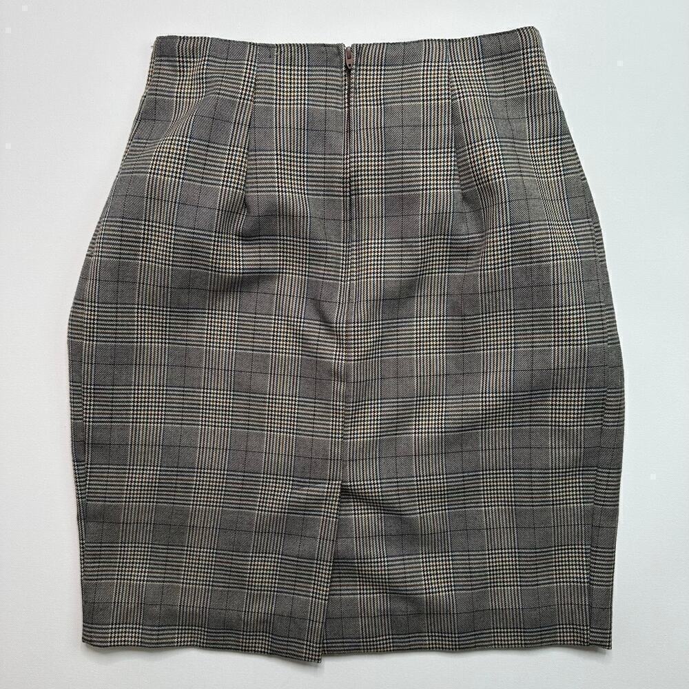 Vintage 1990’s Christy Girl Career Girl Plaid Pencil Skirt - Picture 3 of 4